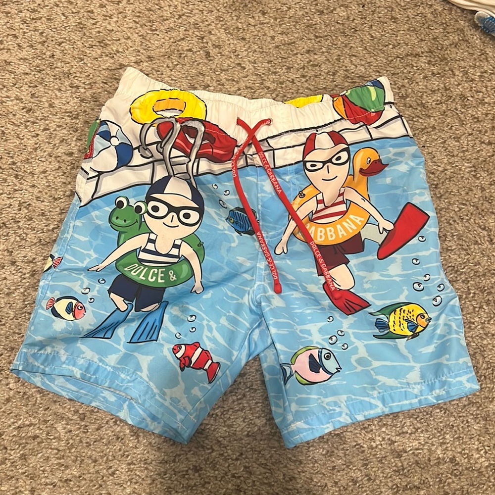 Authentic Kids Dolce & Gabbana Swim Trunks size 18-24 months